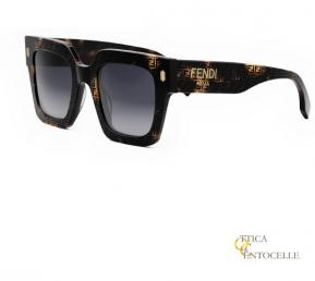 Occhiale da sole da donna havana Fendi mod. FE40101I